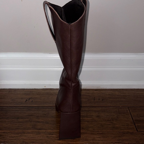 L'INTERVALLE Dark Brown Heeled Boots - Picture 10 of 12